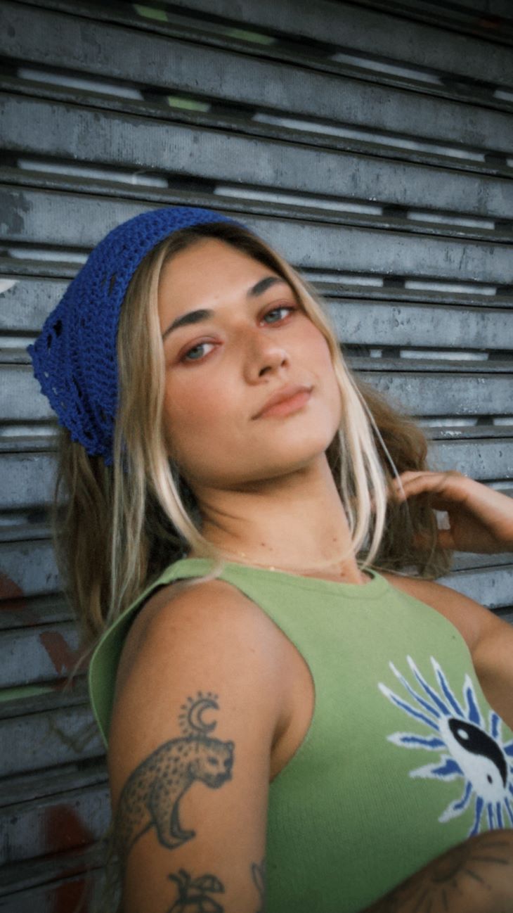 Bandana azul